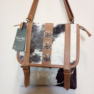 NWT Myra Bag Co Leather & Hide Purse